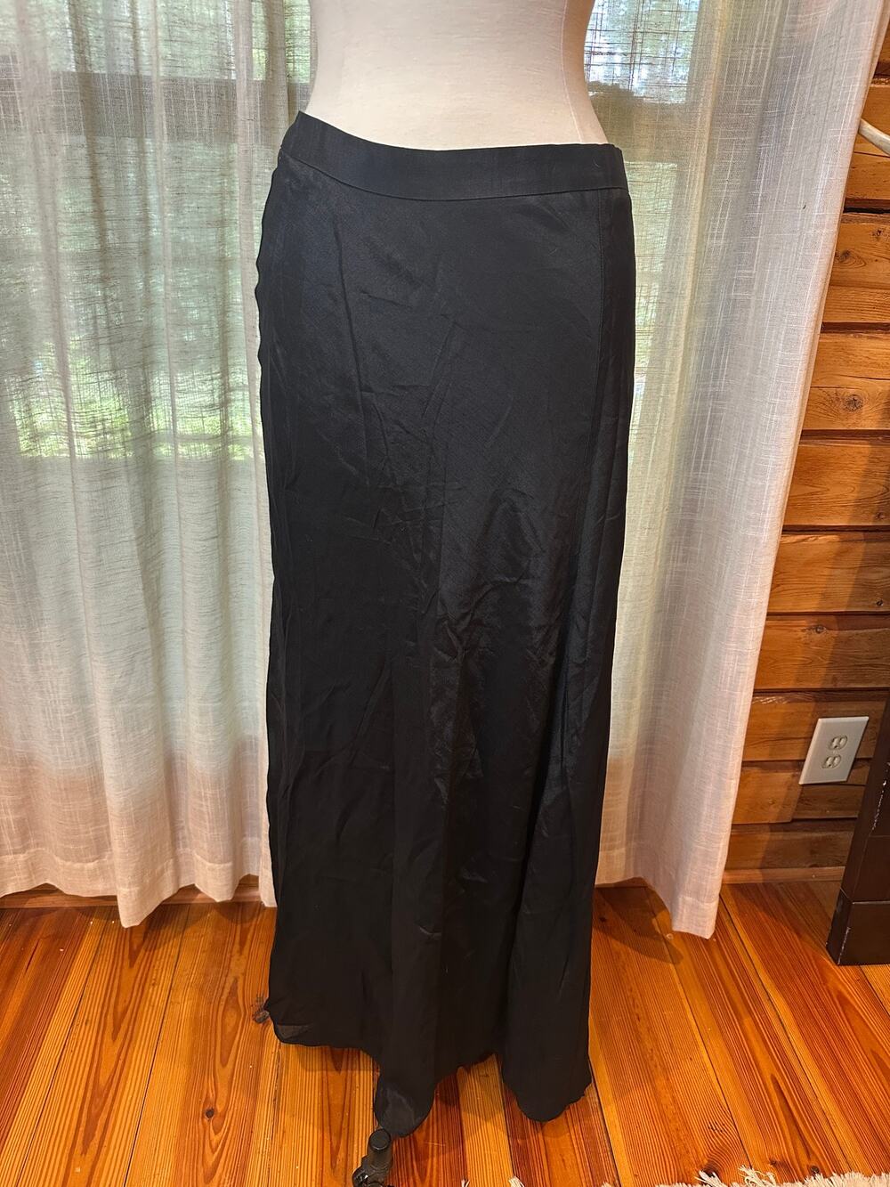 Banana Republic NWT Size 20 Black Silky Viscose Blend